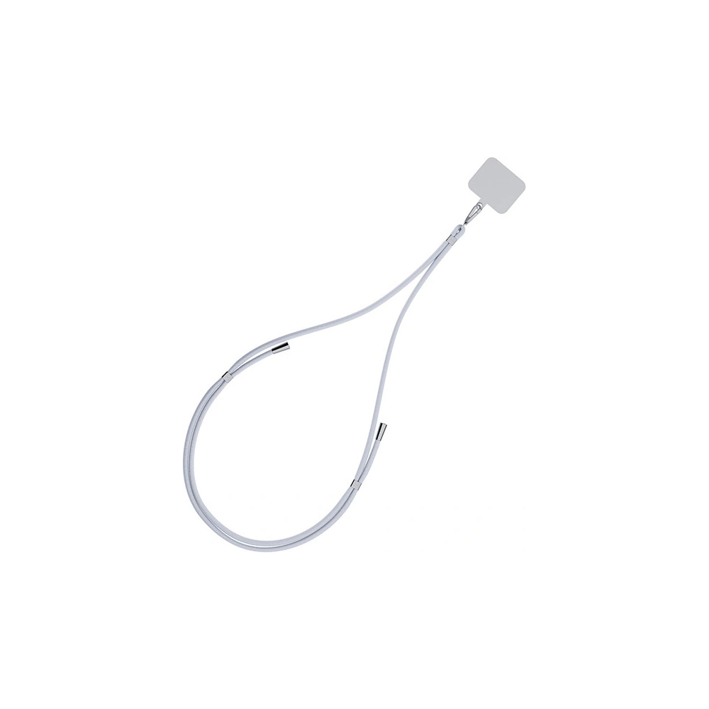 Smycz do telefonu 3MK EasyClip Grey silver