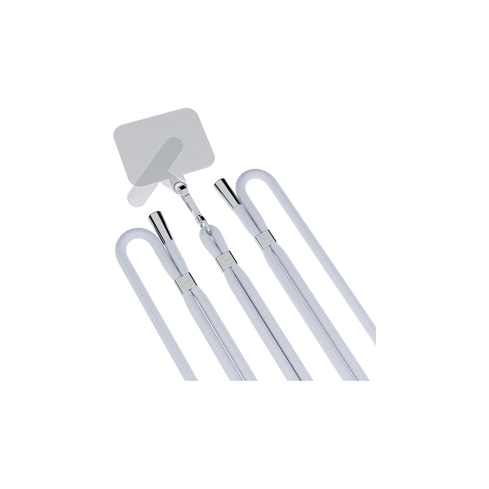 Smycz do telefonu 3MK EasyClip Grey silver