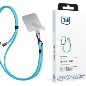 Kup Smycz do telefonu 3MK EasyClip Light Blue black - 3MK6175 - {ean13} - Sklep Home Screen