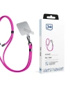 Schnur für das Telefon 3MK EasyClip Pink Schwarz