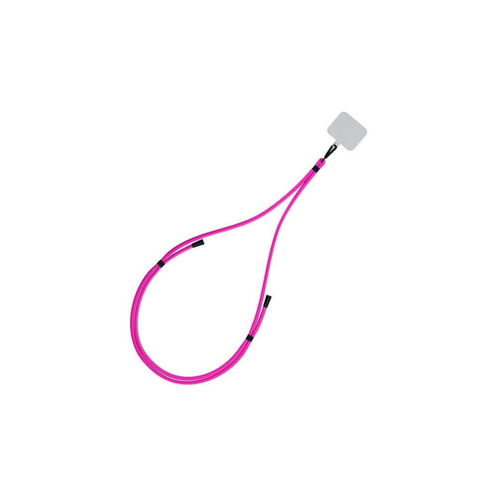 Smycz do telefonu 3MK EasyClip Pink black