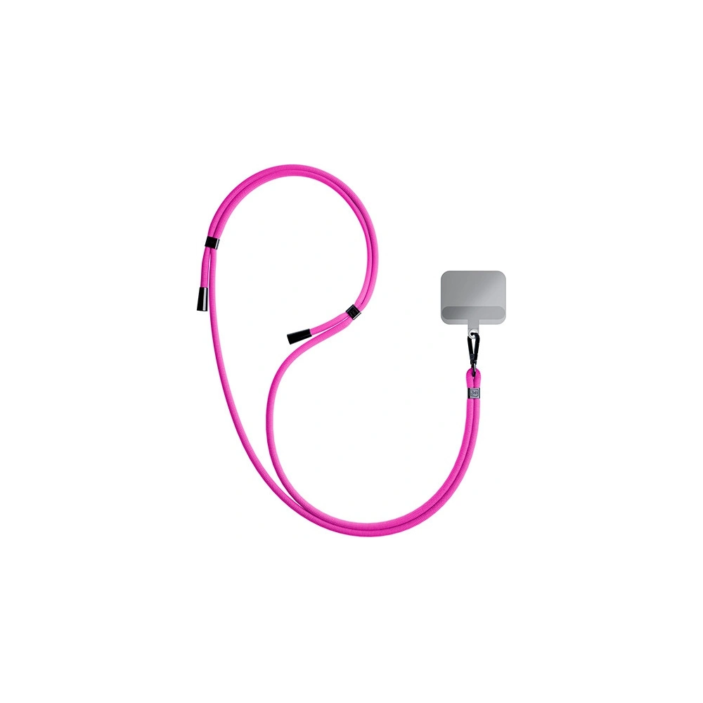 Smycz do telefonu 3MK EasyClip Pink black