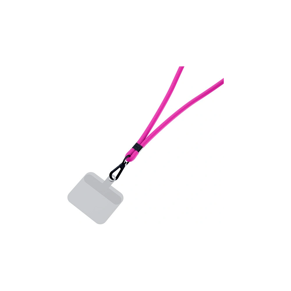 Smycz do telefonu 3MK EasyClip Pink black
