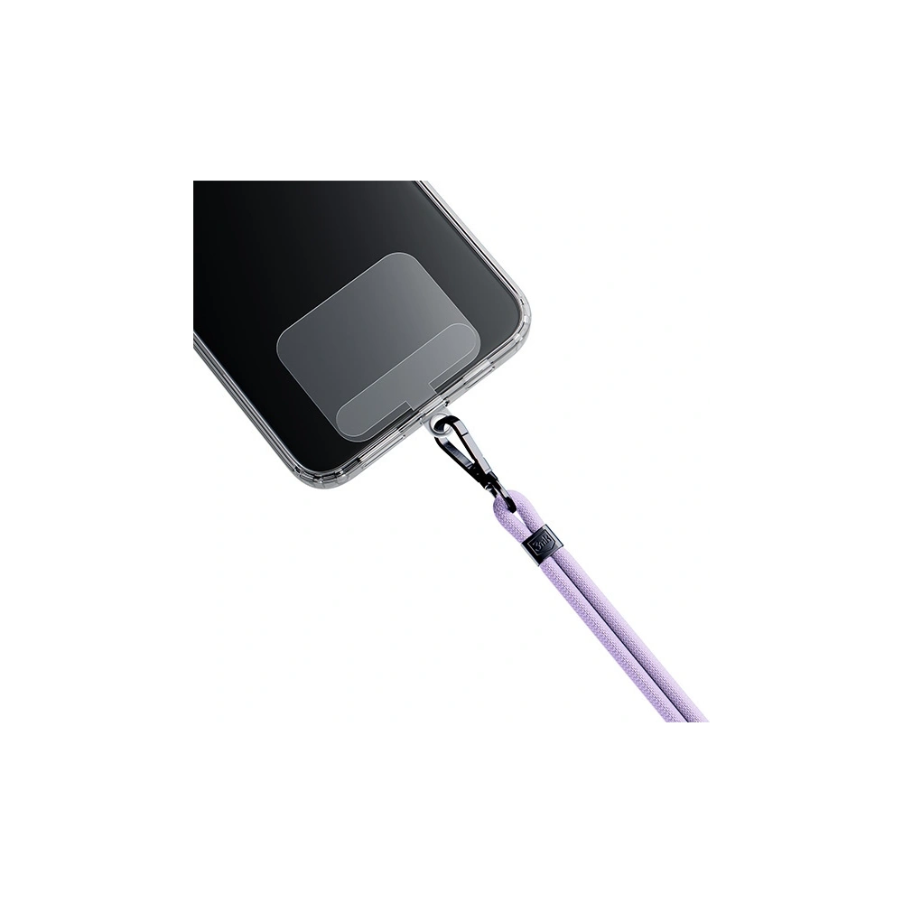 Smycz do telefonu 3MK EasyClip Purple black