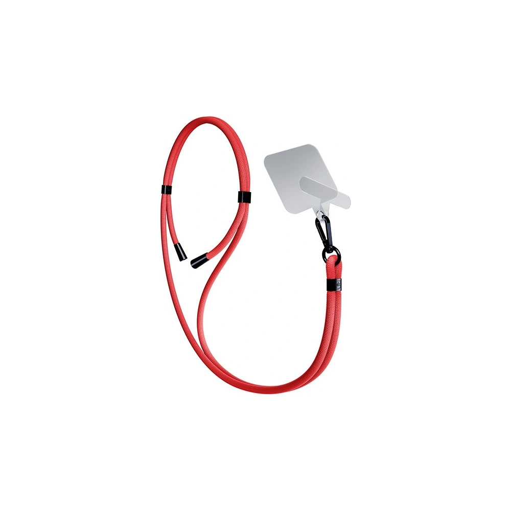 Smycz do telefonu 3MK EasyClip Red black