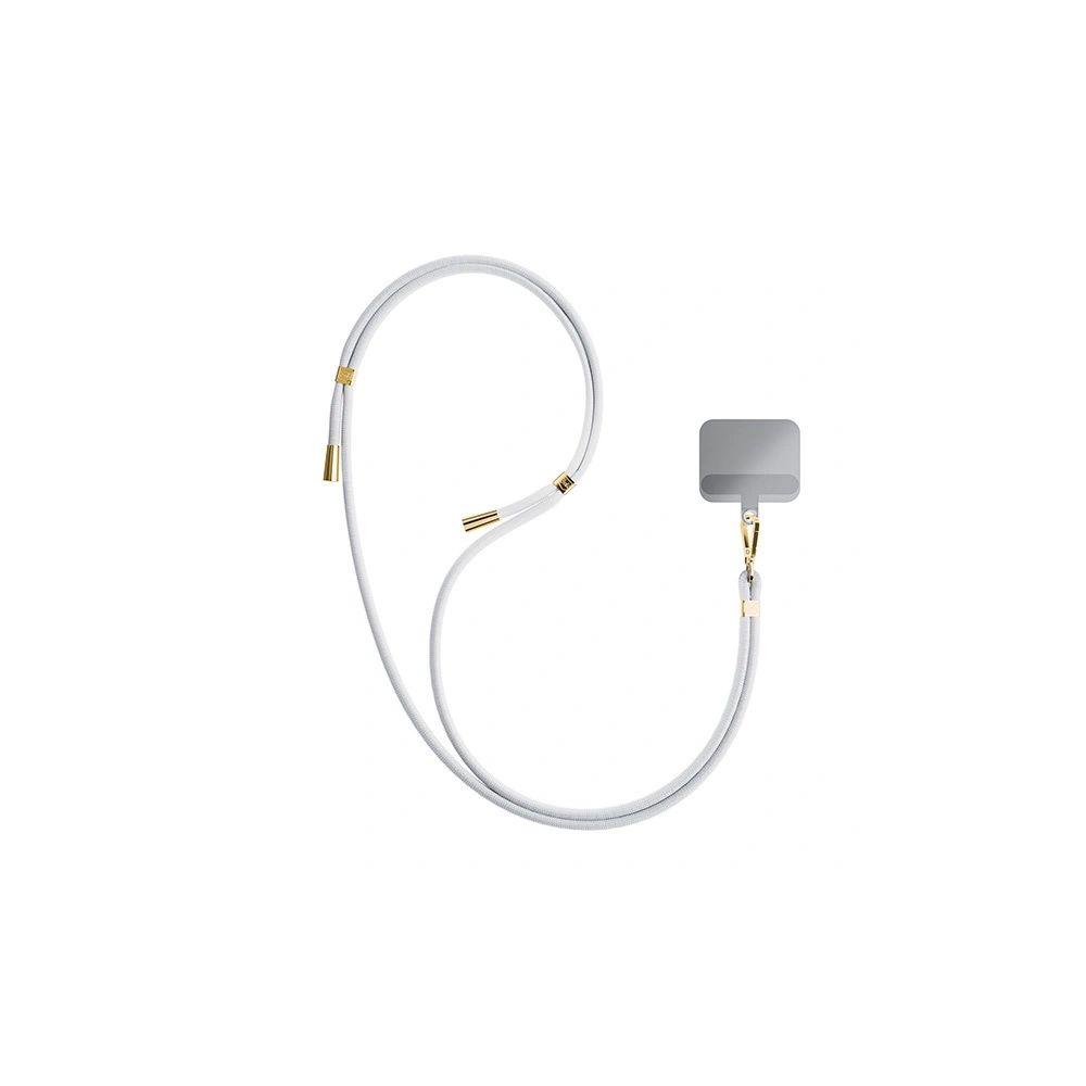 Smycz do telefonu 3MK EasyClip White gold