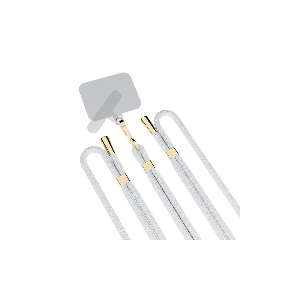 Smycz do telefonu 3MK EasyClip White gold