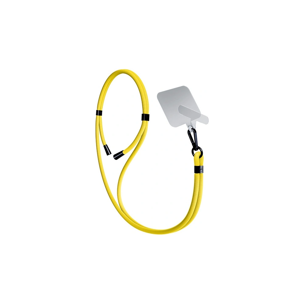 Smycz do telefonu 3MK EasyClip Yellow black