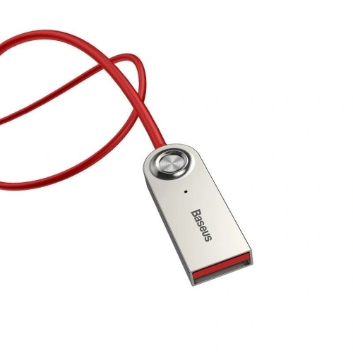 Kup Bluetooth 5.0 audio adapter Baseus USB, AUX (piros) - BSU717RED - {ean13} - Sklep Home Screen