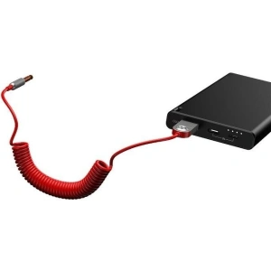 Adapter audio Bluetooth 5.0 Baseus USB, AUX (czerwony)