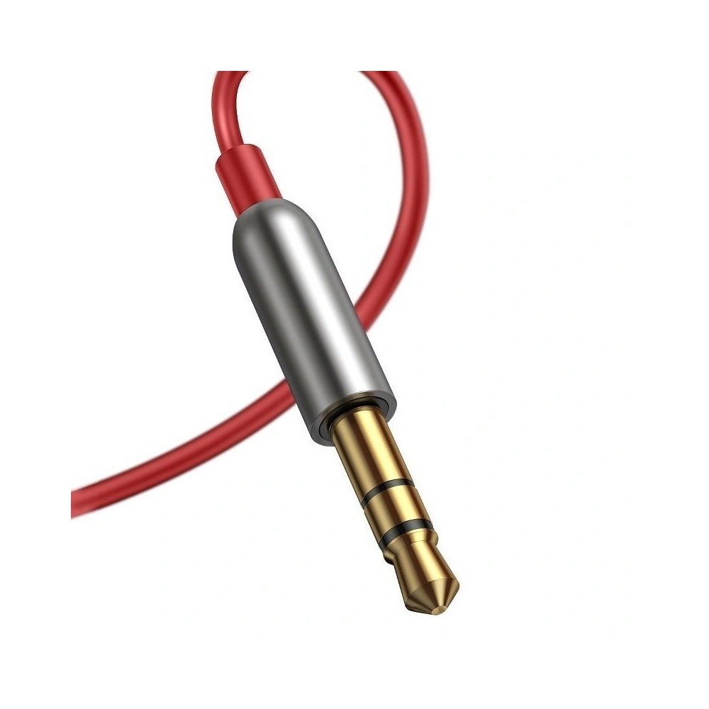Adapter audio Bluetooth 5.0 Baseus USB, AUX (czerwony)