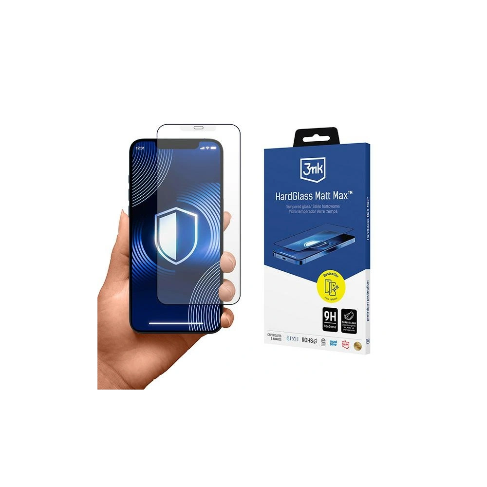 Szkło hartowane 3MK HardGlass Matt Max Apple iPhone 14 Pro Max