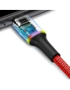 Kup Kabel lightning z podświetleniem LED Baseus Halo 2.4A 1m (czerwony) - BSU718RED - {ean13} - Sklep Home Screen