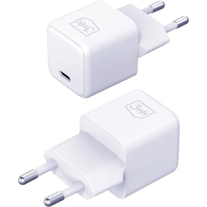Kup Netzteil 3MK Hyper Charger PD 25W weiß/white + USB-C / USB-C Kabel - 3MK6196 - {ean13} - Sklep Home Screen