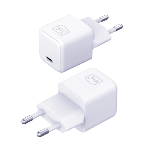 Kup Încărcătorul de rețea 3MK Hyper Charger PD 25W alb + cablu USB-C / USB-C - 3MK6196 - {ean13} - Sklep Home Screen