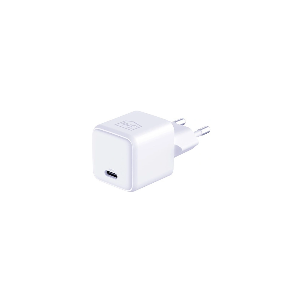 Ładowarka sieciowa 3MK Hyper Charger PD 25W biała/white + kabel USB-C / USB-C