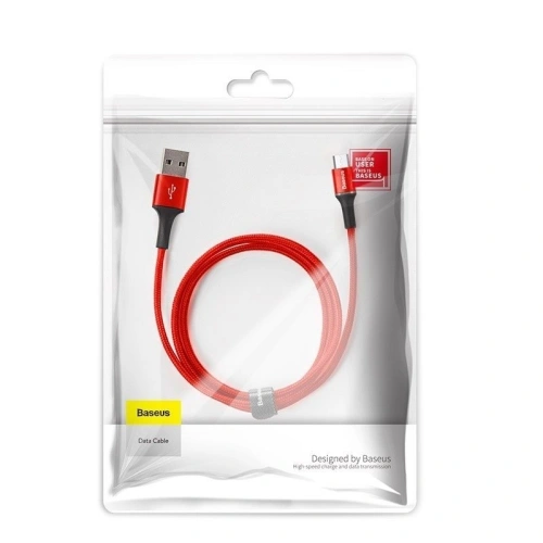 Kup Micro USB kábel LED világítással Baseus Halo 3A 0.5m (piros) - BSU719RED - {ean13} - Sklep Home Screen