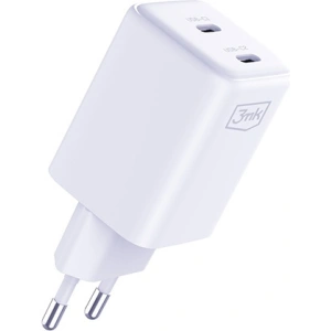 Kup Netzteil 3MK Hyper Charger PD 45W weiß/white + 2x USB-C / USB-C Kabel - 3MK6197 - {ean13} - Sklep Home Screen