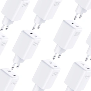 Kup Netzteil 3MK Hyper Charger PD 45W weiß/white + 2x USB-C / USB-C Kabel - 3MK6197 - {ean13} - Sklep Home Screen