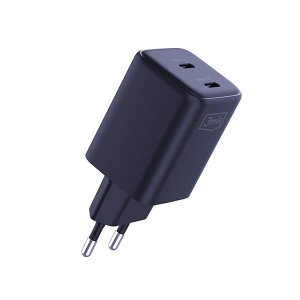 Kup Netzteil 3MK Hyper Charger PD 45W schwarz + 2x USB-C / USB-C Kabel - 3MK6198 - {ean13} - Sklep Home Screen