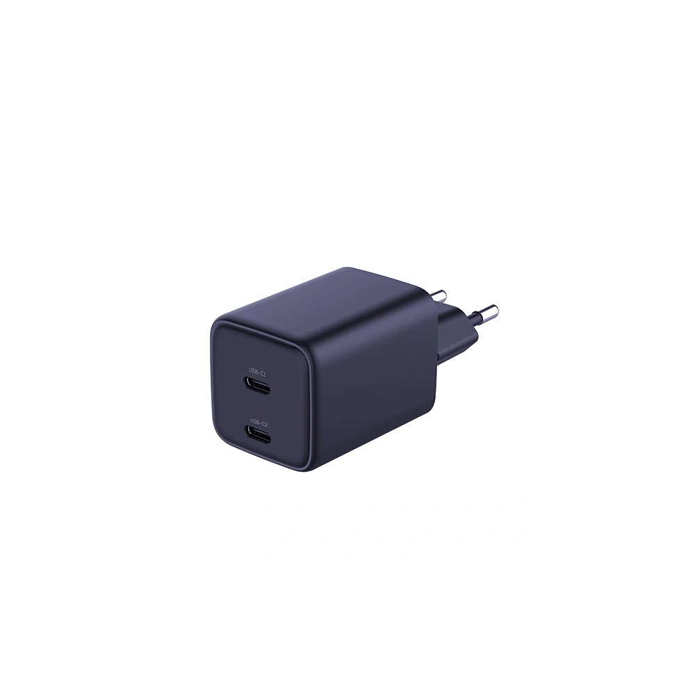 Ładowarka sieciowa 3MK Hyper Charger PD 45W czarna/black + 2x kabel USB-C / USB-C