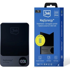 Buy 3MK MagSynergy 5000mAh powerbank MagSafe - 3MK6199 - {ean13} - Home Screen Store Europe