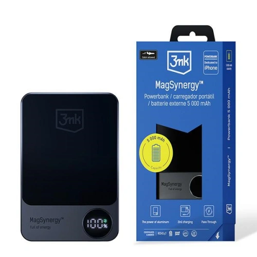 Kup Powerbank 3MK MagSynergy 5000mAh MagSafe - 3MK6199 - {ean13} - Sklep Home Screen