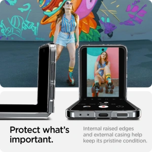Kup Etui Spigen Airskin Samsung Galaxy Z Flip 6 Crystal Clear - SPN3436 - {ean13} - Sklep Home Screen