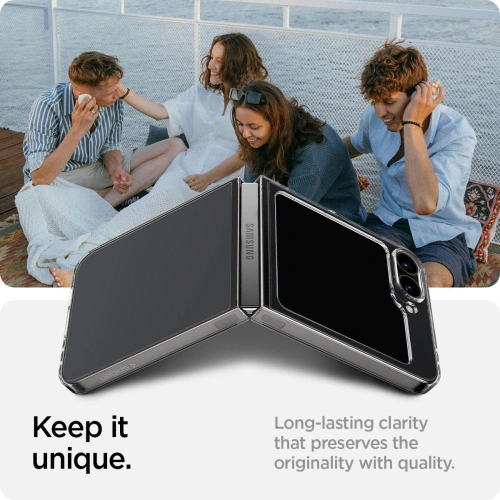 Kup Etui Spigen Airskin Samsung Galaxy Z Flip 6 Crystal Clear - SPN3436 - {ean13} - Sklep Home Screen