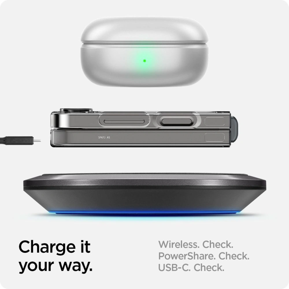 Etui Spigen Airskin Samsung Galaxy Z Flip 6 / 7 FE Crystal Clear