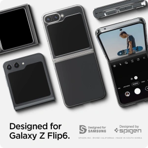 Kup Etui Spigen Airskin Samsung Galaxy Z Flip 6 Crystal Clear - SPN3436 - {ean13} - Sklep Home Screen