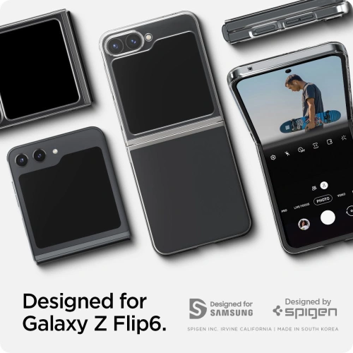 Kup Etui Spigen Airskin Samsung Galaxy Z Flip 6 Crystal Clear - SPN3436 - {ean13} - Sklep Home Screen