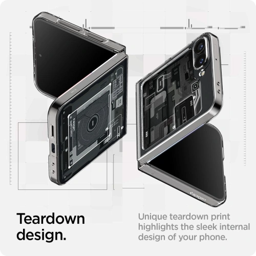 Kup Case Spigen Airskin Samsung Galaxy Z Flip 6 Zero One - SPN3437 - {ean13} - Sklep Home Screen