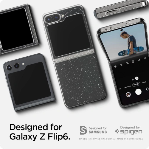 Kup Case Spigen Airskin Samsung Galaxy Z Flip 6 Glitter Crystal - SPN3438 - {ean13} - Sklep Home Screen