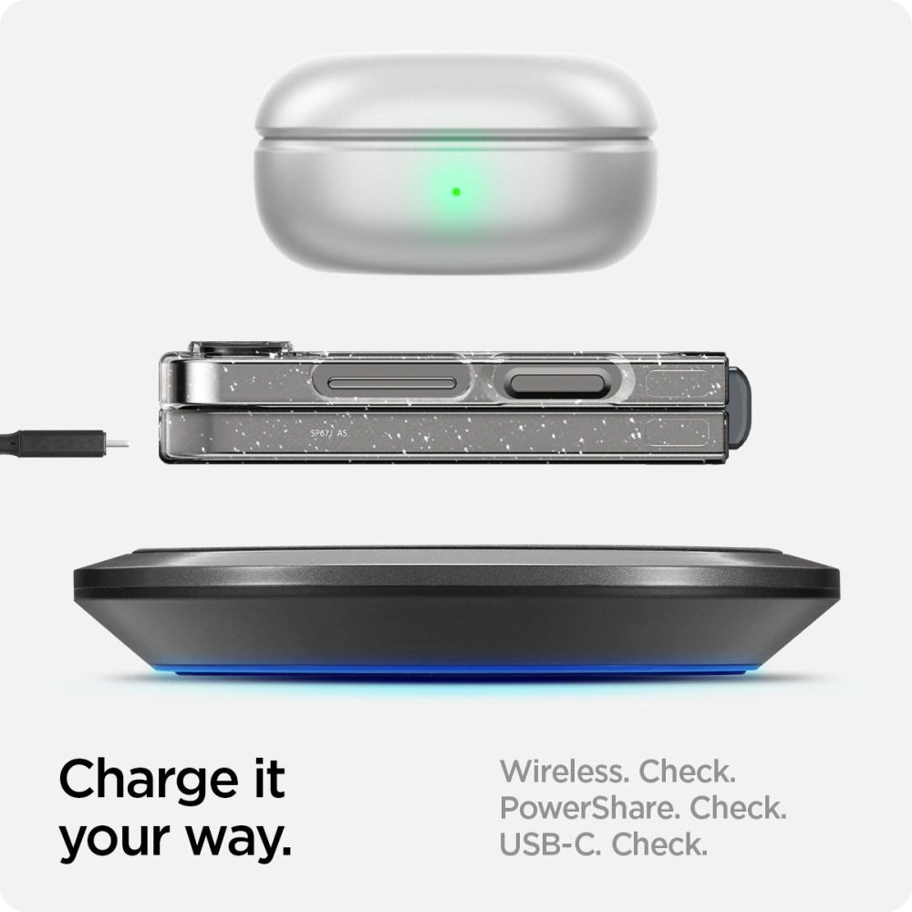 Etui Spigen Airskin Samsung Galaxy Z Flip 6 / 7 FE Glitter Crystal