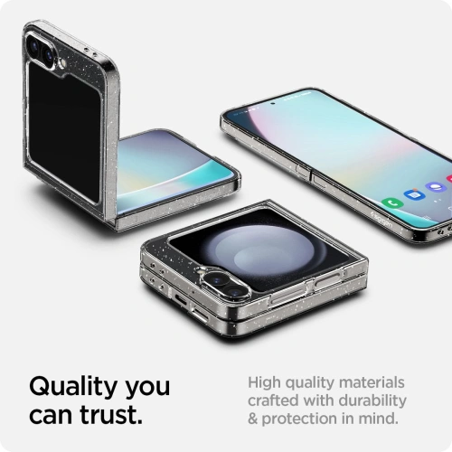 Kup Case Spigen Airskin Samsung Galaxy Z Flip 6 Glitter Crystal - SPN3438 - {ean13} - Sklep Home Screen