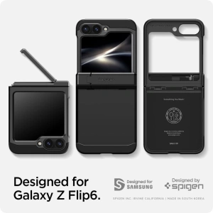 Kup Etui Spigen Tough Armor Pro Samsung Galaxy Z Flip 6 Black - SPN3440 - {ean13} - Sklep Home Screen