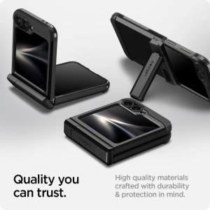 Kup Etui Spigen Tough Armor Pro Samsung Galaxy Z Flip 6 Black - SPN3440 - {ean13} - Sklep Home Screen