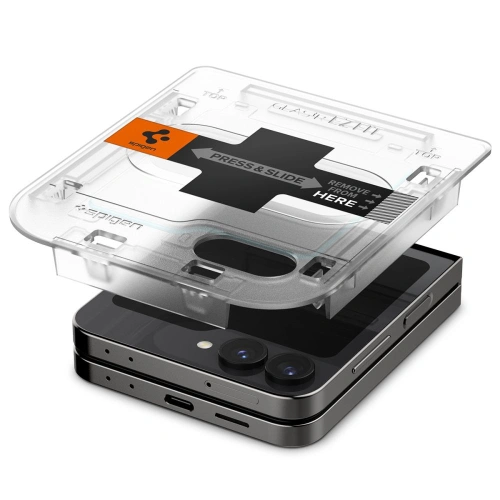 Kup Edzett üveg Spigen GLAS.tR ez Fit Samsung Galaxy Z Flip 6 Clear [2 PACK] - SPN3441 - {ean13} - Sklep Home Screen