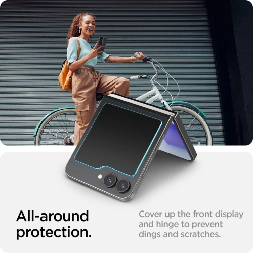 Kup Sticlă securizată Spigen GLAS.tR ez Fit Samsung Galaxy Z Flip 6 Clear [2 PACK] - SPN3441 - {ean13} - Sklep Home Screen