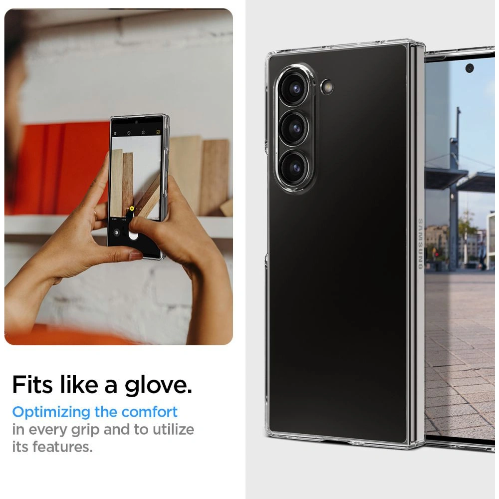 Etui Spigen Airskin Samsung Galaxy Z Fold 6 Crystal Clear