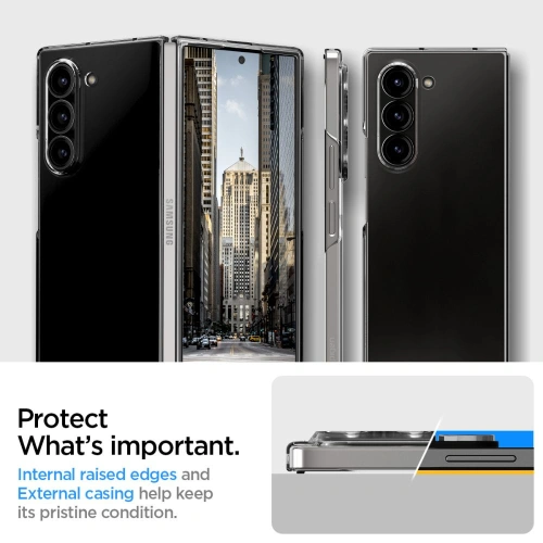 Buy Spigen Airskin Samsung Galaxy Z Fold 6 Crystal Clear - SPN3442 - {ean13} - Home Screen Store Europe