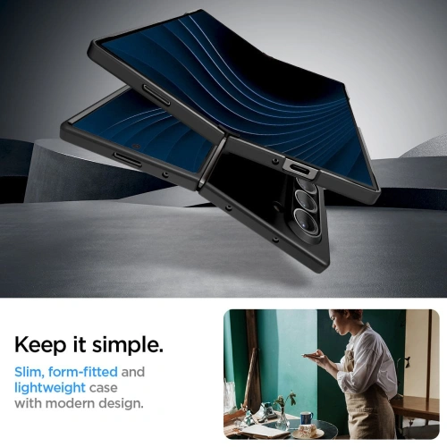 Kup Case Spigen Airskin Samsung Galaxy Z Fold 6 Schwarz - SPN3443 - {ean13} - Sklep Home Screen
