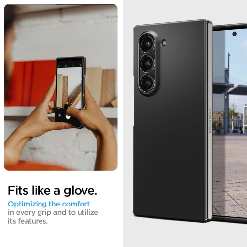 Kup Case Spigen Airskin Samsung Galaxy Z Fold 6 Schwarz - SPN3443 - {ean13} - Sklep Home Screen