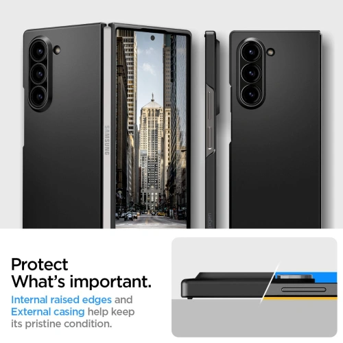 Kup Case Spigen Airskin Samsung Galaxy Z Fold 6 Schwarz - SPN3443 - {ean13} - Sklep Home Screen