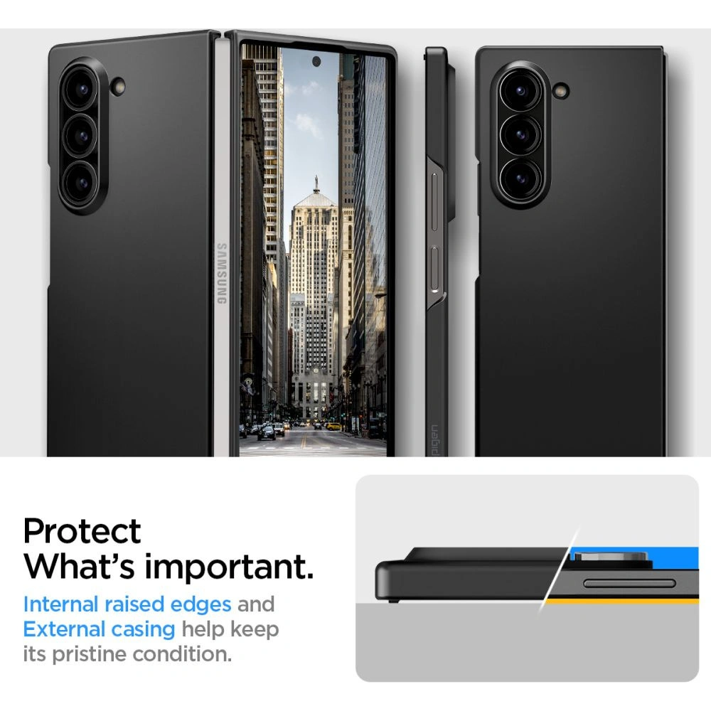 Etui Spigen Airskin Samsung Galaxy Z Fold 6 Black