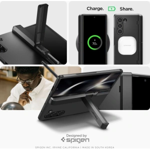 Kup Etui Spigen Tough Armor Pro Pen Samsung Galaxy Z Fold 6 Black - SPN3445 - {ean13} - Sklep Home Screen