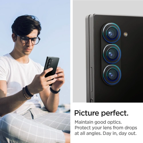 Kup Szkło hartowane na aparat Spigen Optik.tr ez Fit Camera Protector Samsung Galaxy Z Fold 6 Black [2 PACK] - SPN3446 - {ean13} - Sklep Home Screen