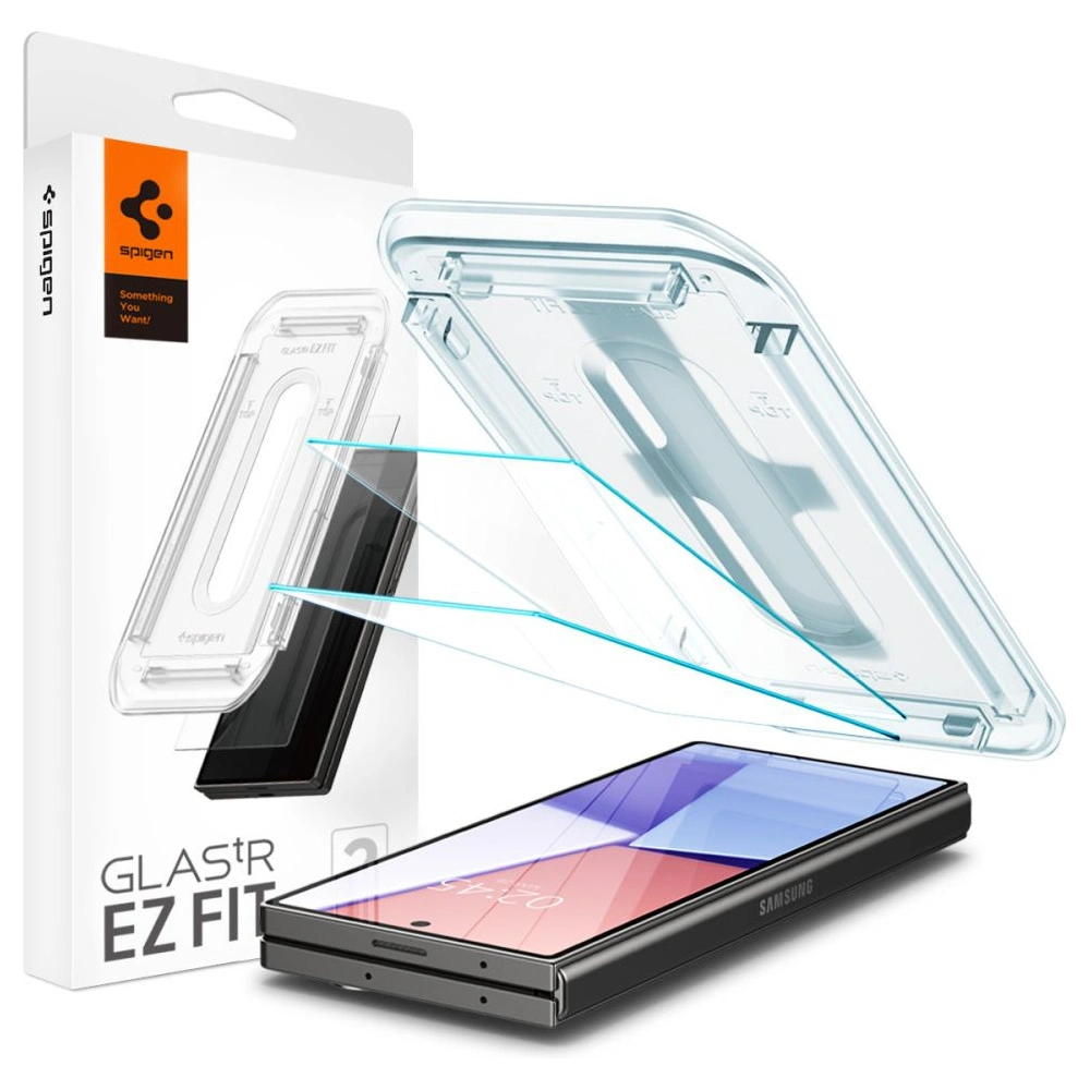 Szkło hartowane Spigen GLAS.tR ez Fit Samsung Galaxy Z Fold 6 Clear [2 PACK]