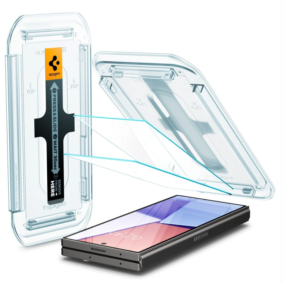 Szkło hartowane Spigen GLAS.tR ez Fit Samsung Galaxy Z Fold 6 Clear [2 PACK]